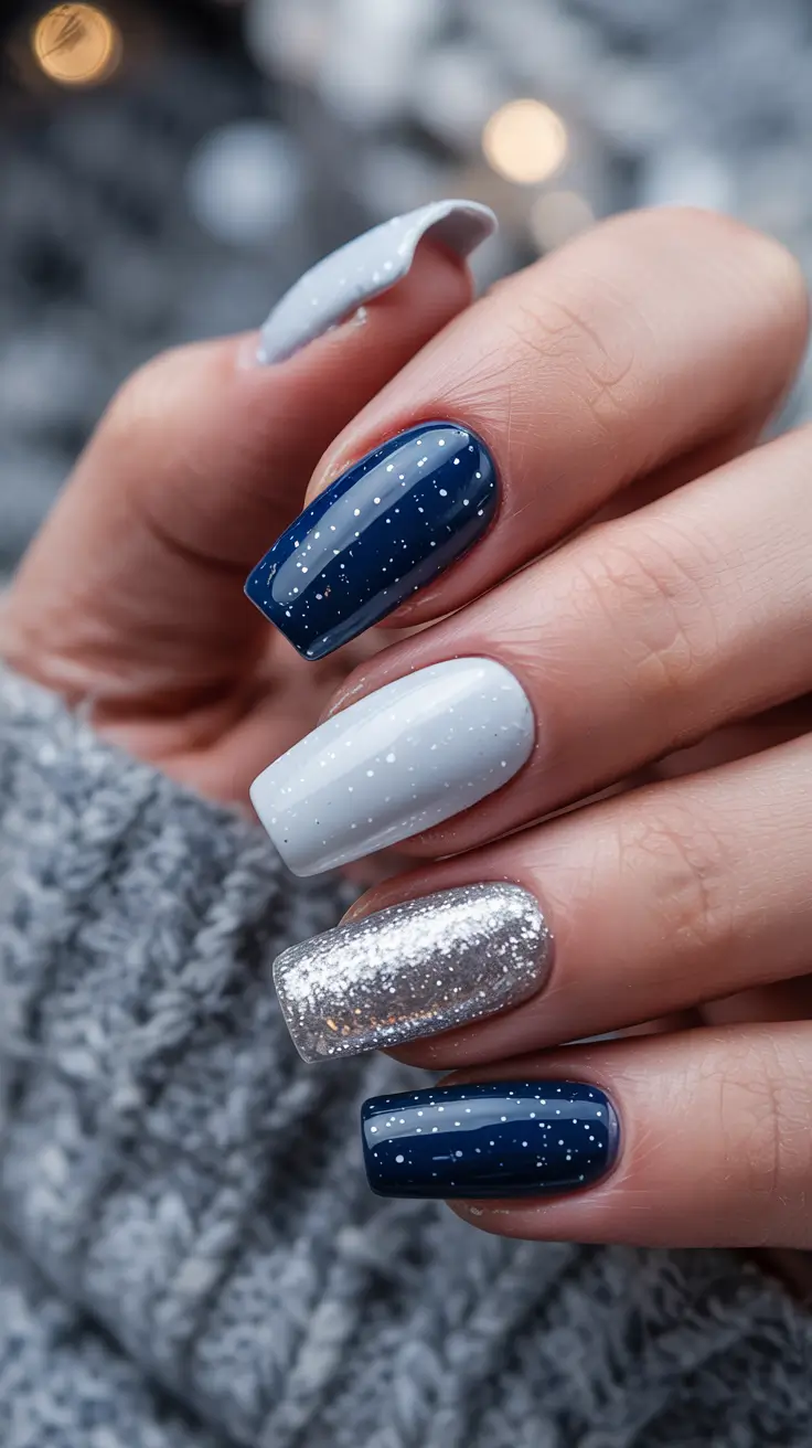 classy winter nails white elegance with delicate detailing