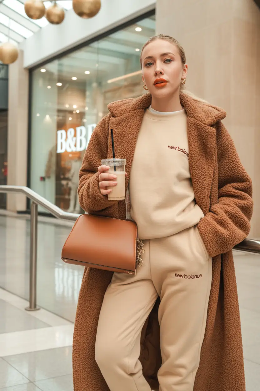 cold weather outfits 2026 Warm Latte Tones for Cozy Mornings