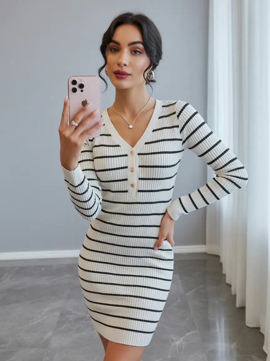 cute outfits 2026 Classic Stripes in a Modern Silhouette