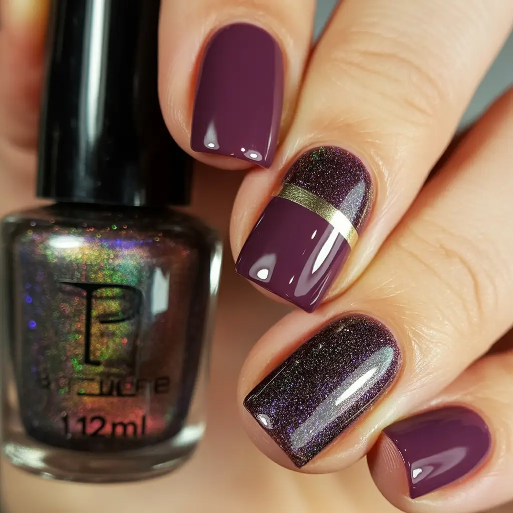 cute winter nails 2025-2026 velvet plum sophistication