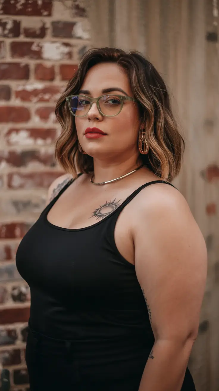 Winter Haircuts for Plus Size Women Bold Minimalism with Edge