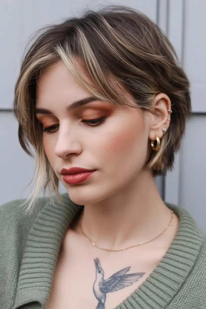 short winter haircuts 2025 - 2026 soft layered crop