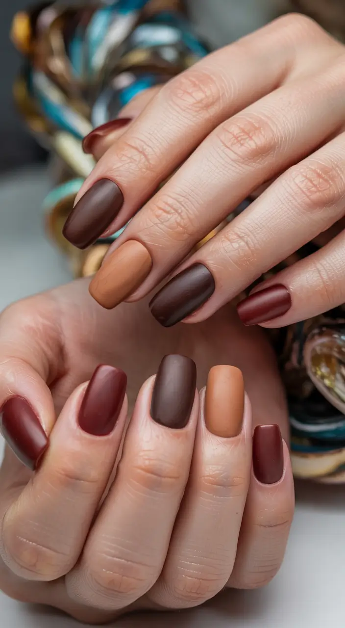 best winter nail colors 2025-2026 velvet mocha mix