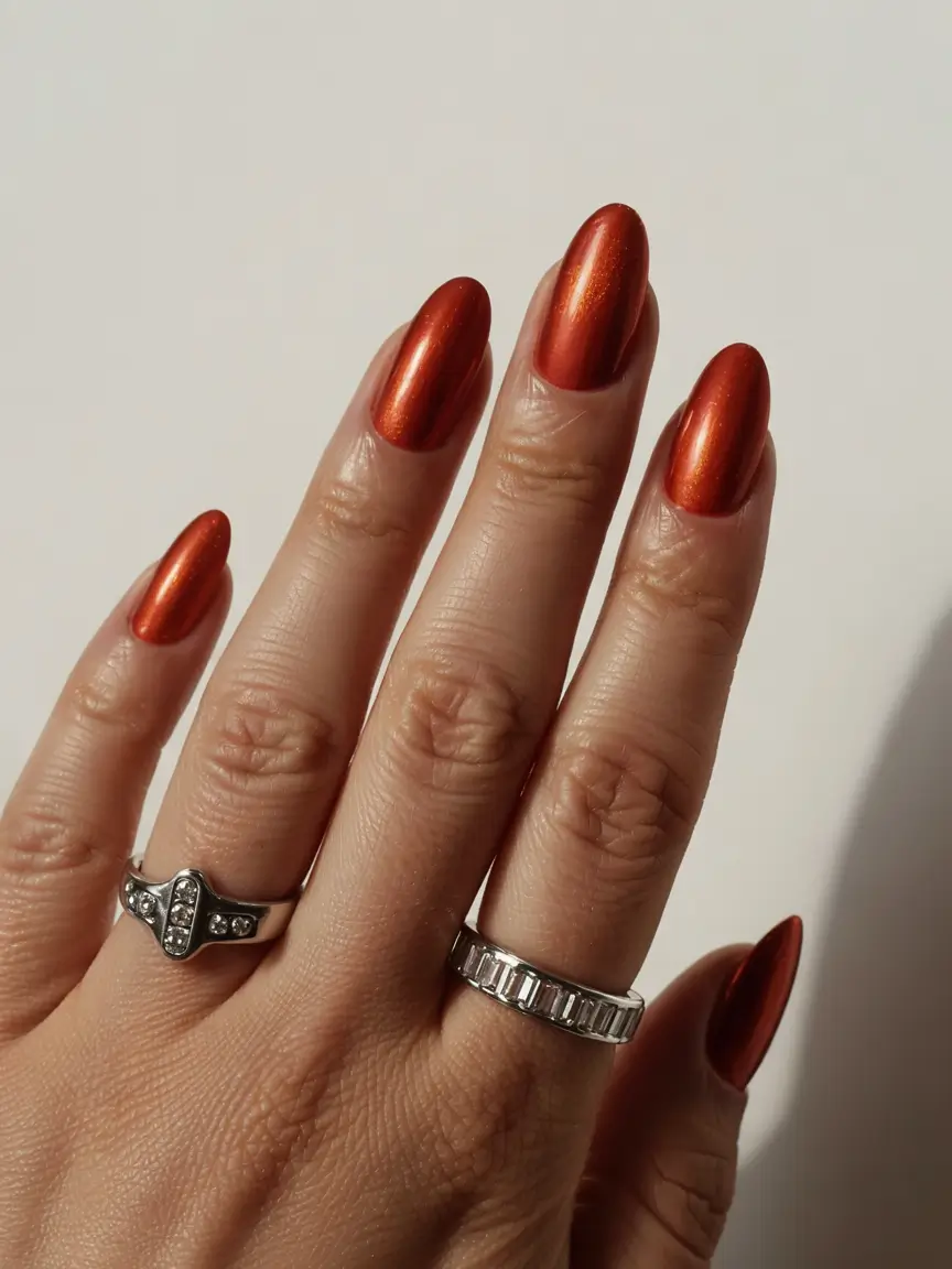 best-winter-nail-colors-2025-2026-molten-copper-glow