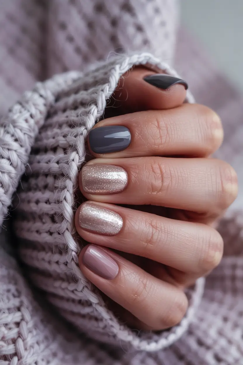 best winter nail colors 2025-2026 soft sweater neutrals
