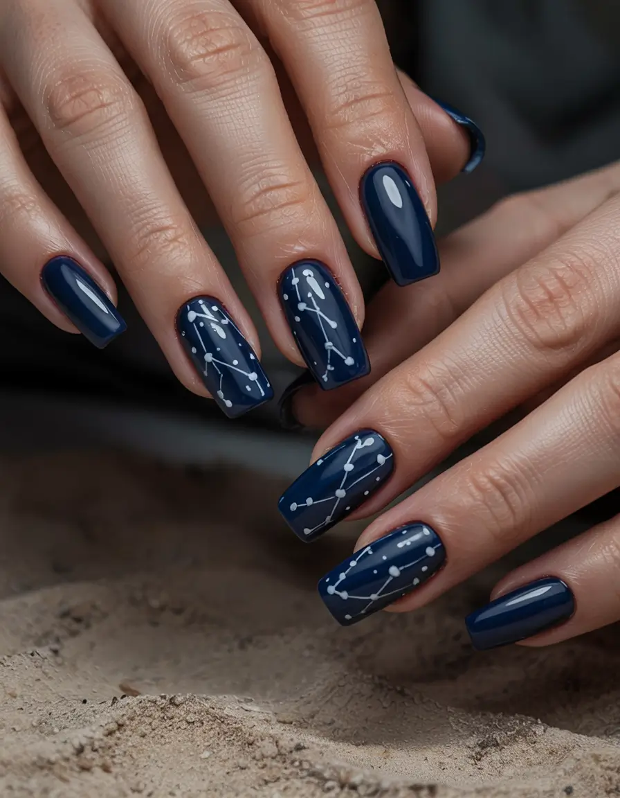 dark-winter-nail-colors-celestial-navy-nights
