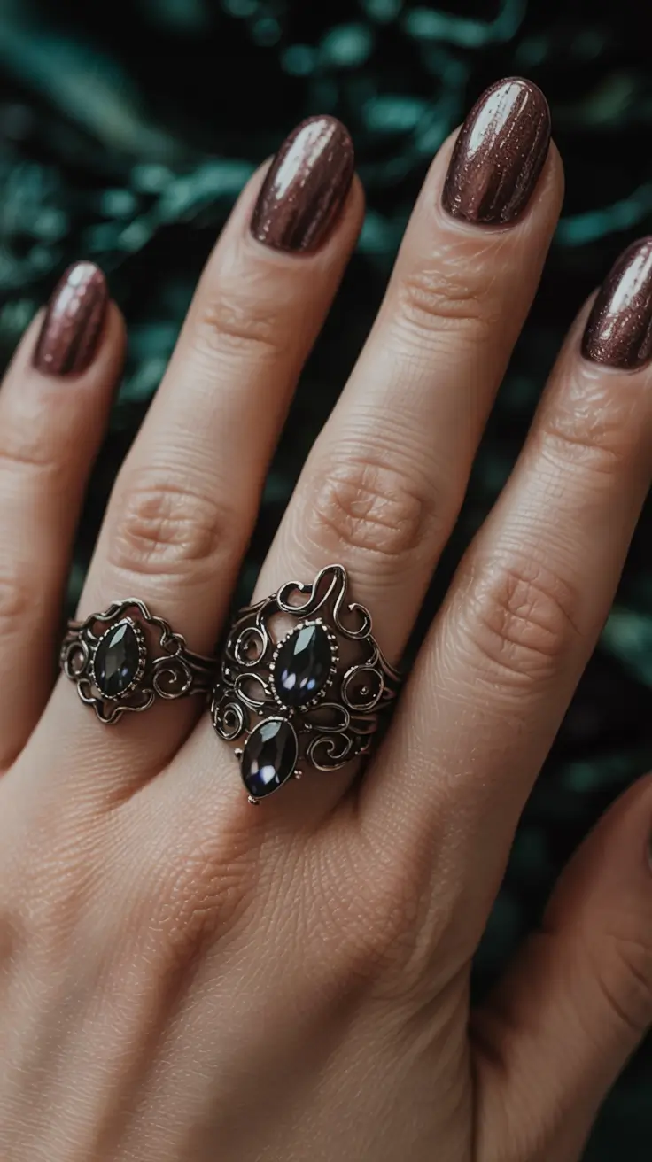 dark-winter-nail-colors-bronzed-winter-sparkle