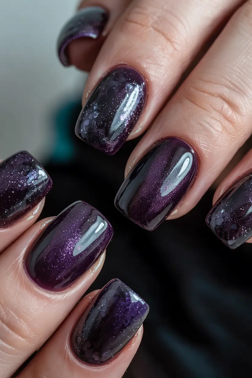 dark-winter-nail-colors-cosmic-plum-gradient