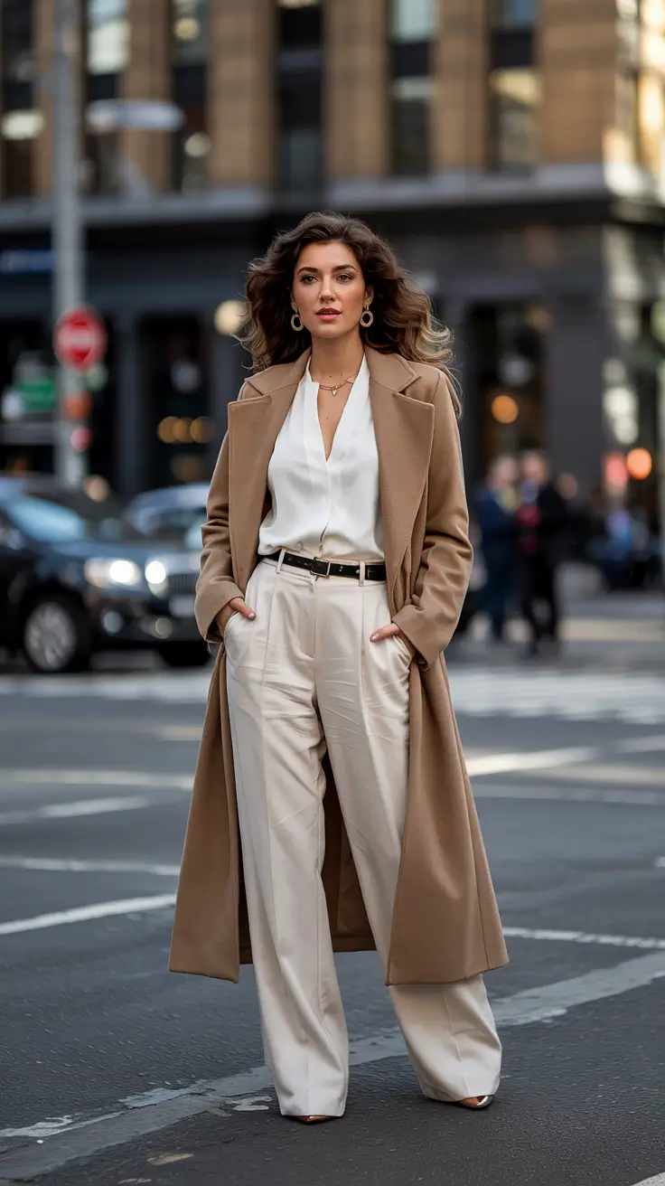 winter going out outfit ideas Power Camel Suiting