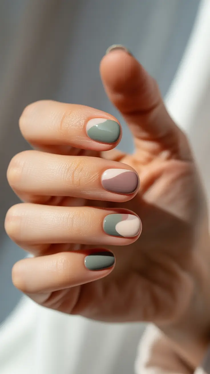 winter color nails 2025-2026 muted sculpt palette