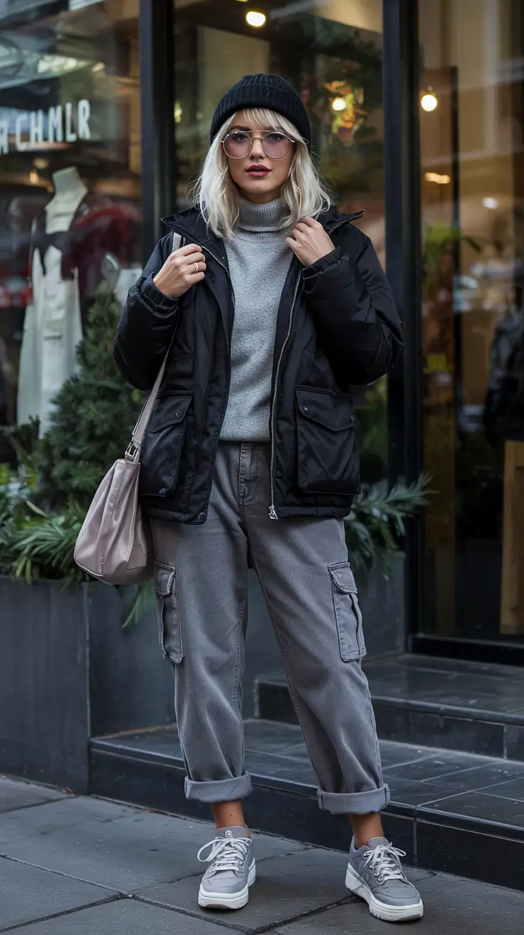 winter fits Cargo Comfort in the City