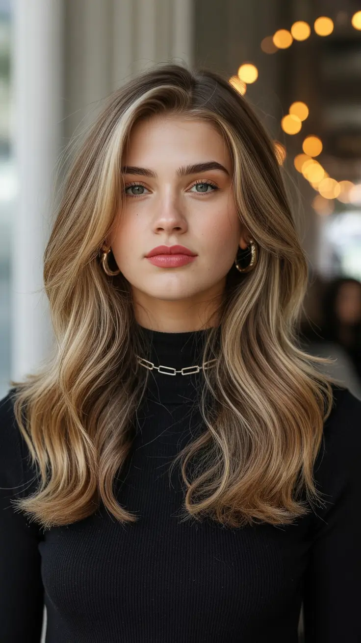 winter haircuts Modern Blonde with Soft Volume