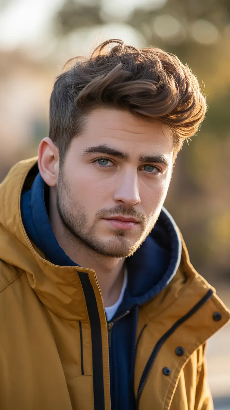 winter haircuts for men High Volume Arc