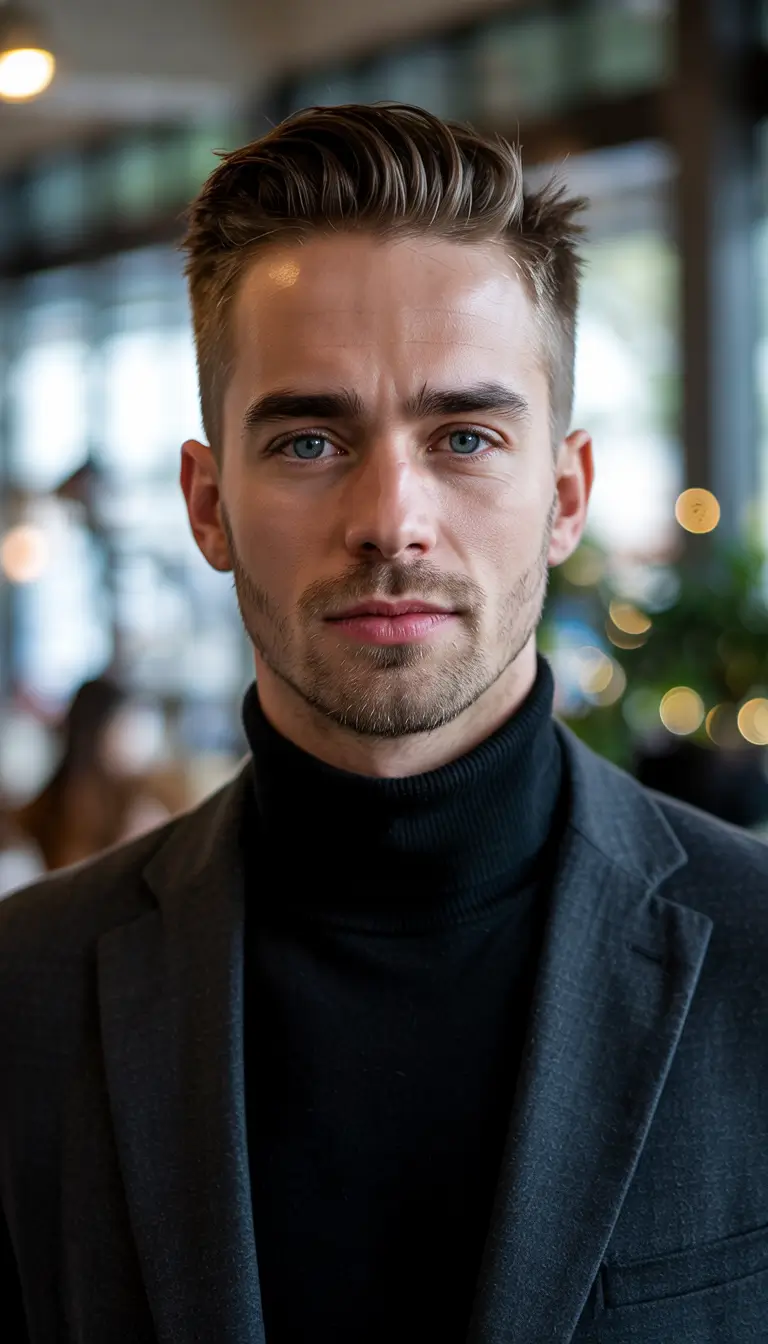 winter haircuts for men Refined Short Crop