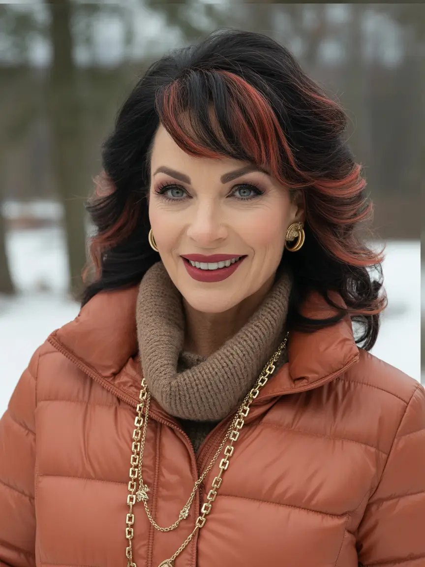 winter hairstyles and color for women over 50 rosy-blonde-volume-with-soft-layers
