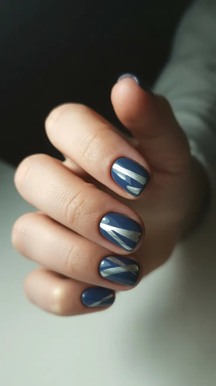 winter nails inspo 2025-2026 Frozen Skyline