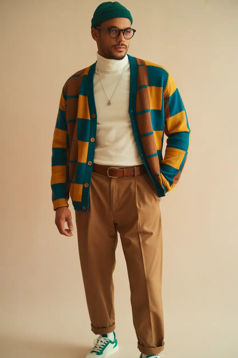 Best outfits for men 2026 Bold Stripes With Retro Energy