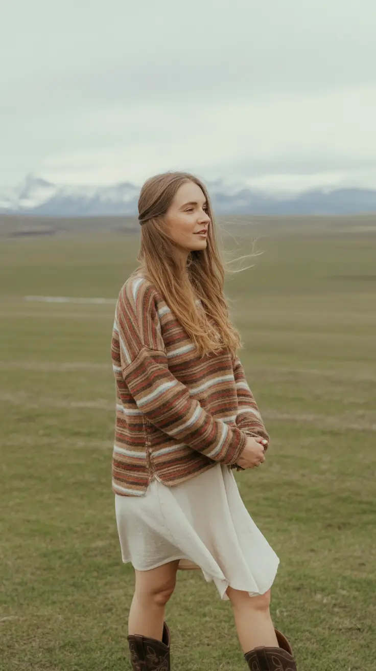 travel outfits 2026 Windswept Layers For Wide Open Landscapes