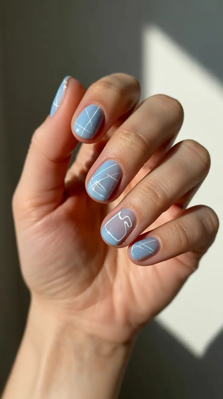 blue christmas nails ideas 2025 frosty blueprint