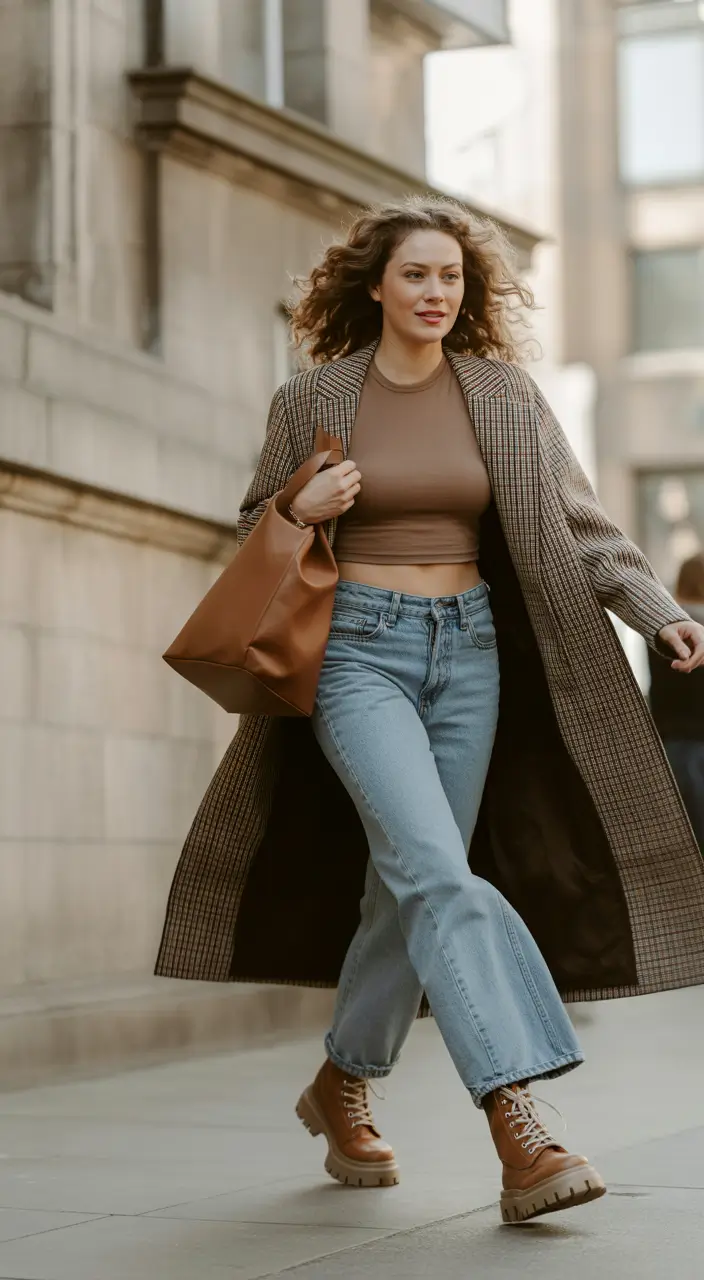 Comfortable pregnancy outfits 2026 Classic Fall Movement With Modern Comfort