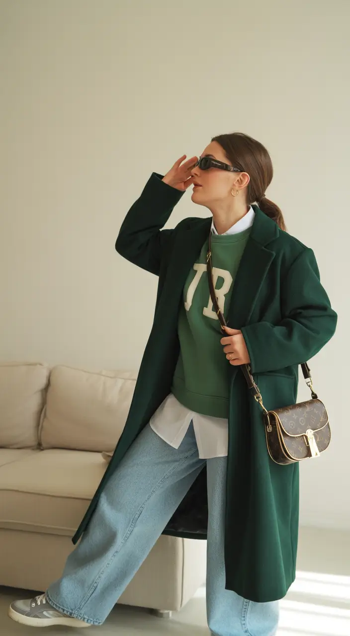 Comfortable pregnancy outfits 2026 Sporty Layers For Easy Everyday Comfort