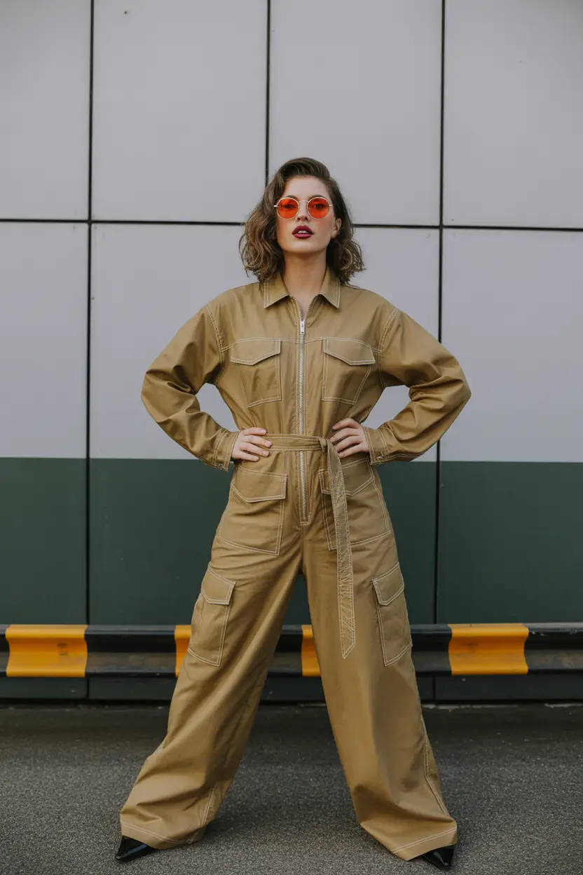 casual outfits for women 2026 Utility Chic - Effortless Strength in Motion