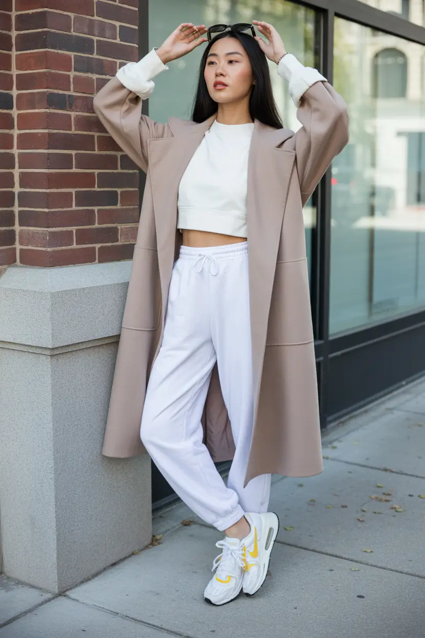 casual outfits for women 2026 Soft Neutrals - Streetwear with a Gentle Pulse