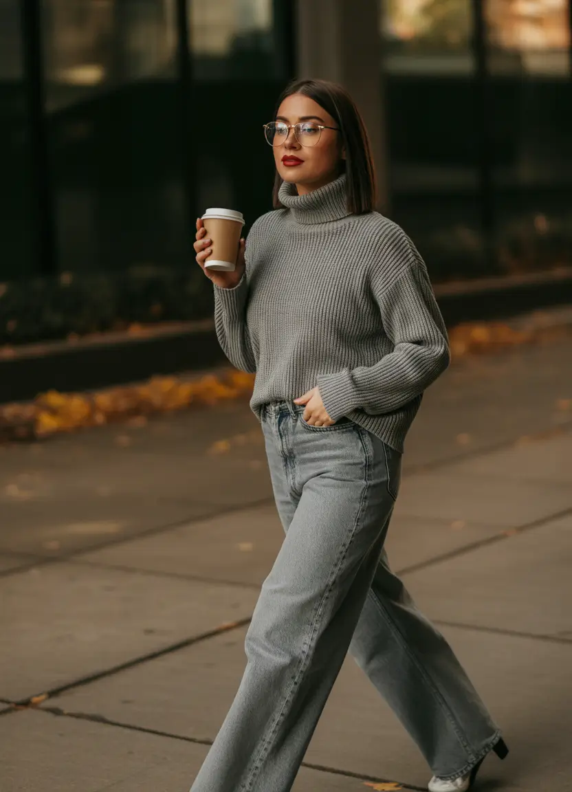 casual outfits for women 2026 City Calm - The Knit That Redefines Effortless Cool