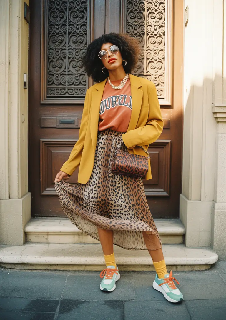 comfy outfits Sporty Street Energy With A Soft Edge