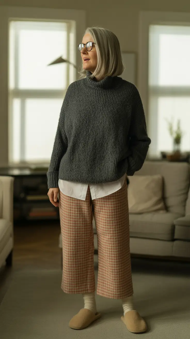 Elegant outfits for women over 50 in 2026 Soft Layers in Warm Neutrals