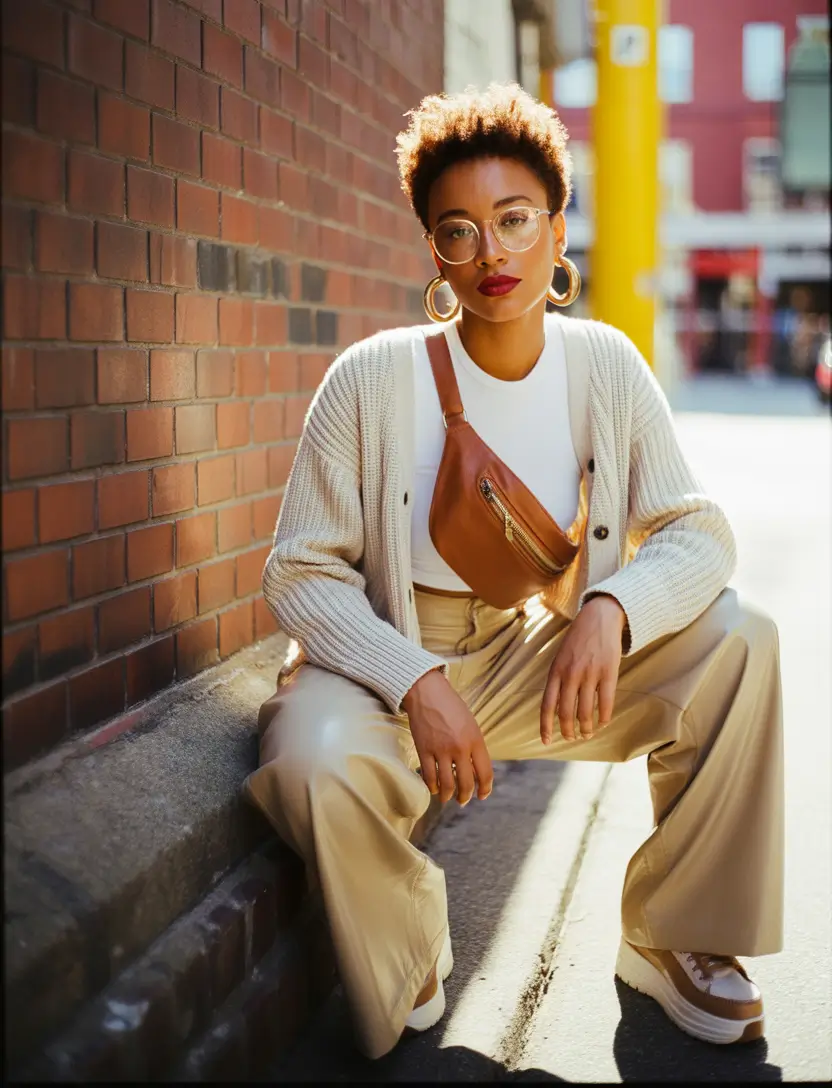 everyday outfits with sneakers 2026 Warm Neutrals With Elevated Minimalism