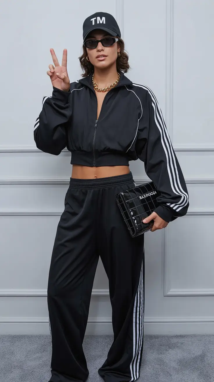 gym outfits for women 2026 Monochrome Icon