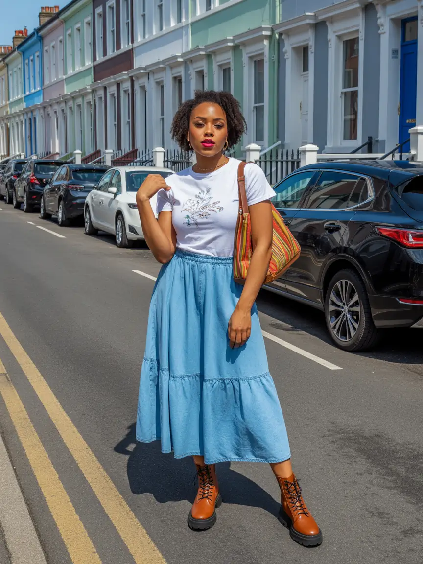 outfits ideas 2026 Denim Blue Ease