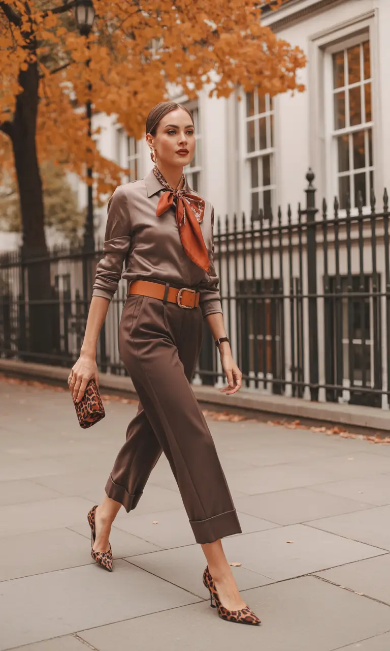old money outfits winter Chic Neutrals for an Urban Autumn