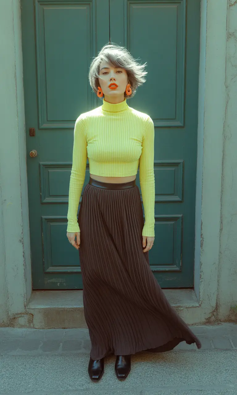 Stylish fashion outfits inspo 2026 Minimalist Contrast With Quiet Drama