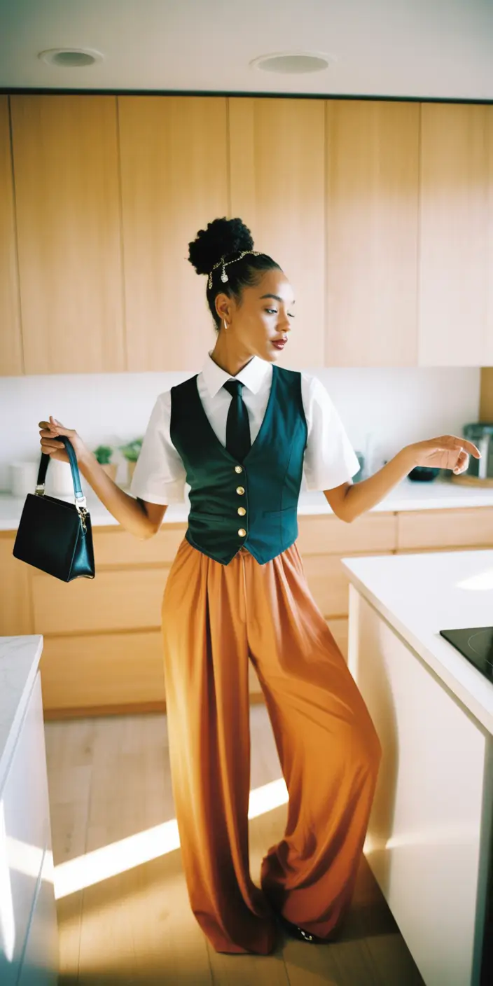 Stylish fashion outfits inspo 2026 Soft Tailoring With Warm Depth