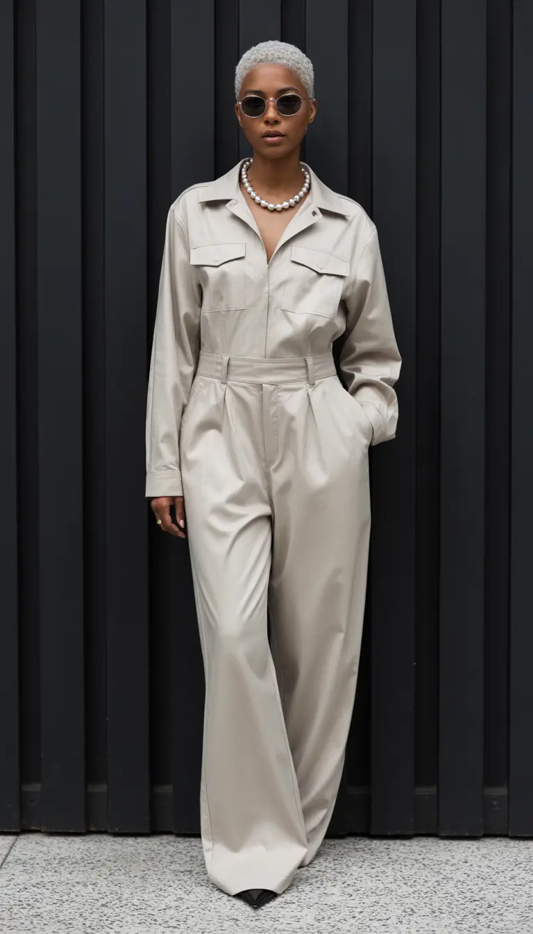 office-outfits-women-monochrome-utility