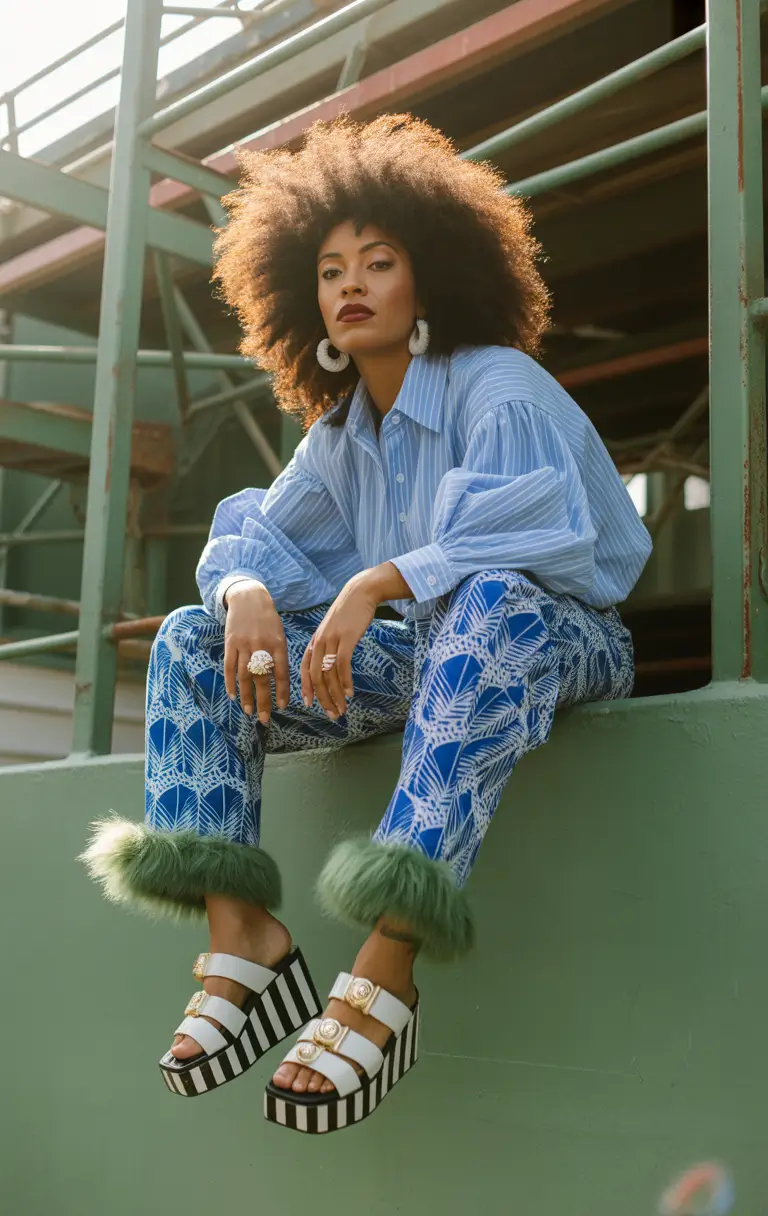 Stylish outfits for Black women 2026 Print Play and Retro Glam