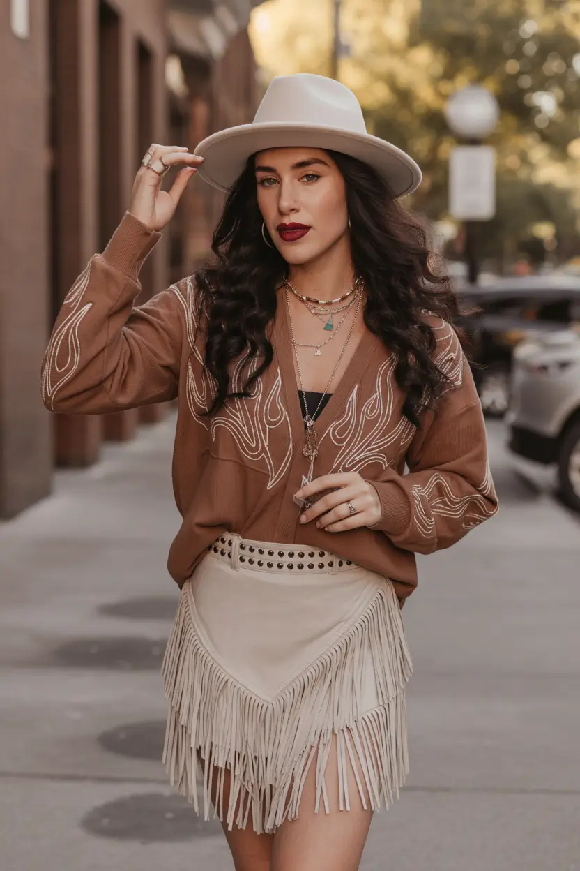 rodeo outfits Urban Fringe Moment