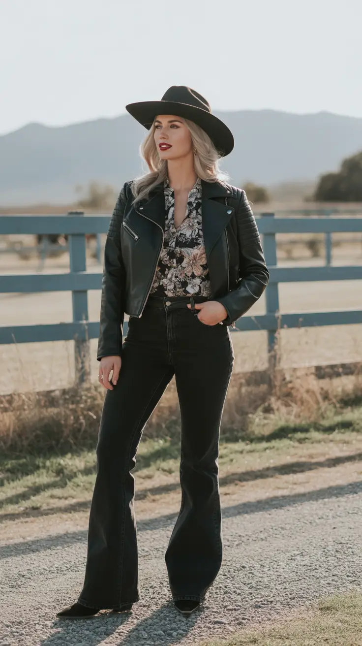 rodeo outfits Midnight Western Glam