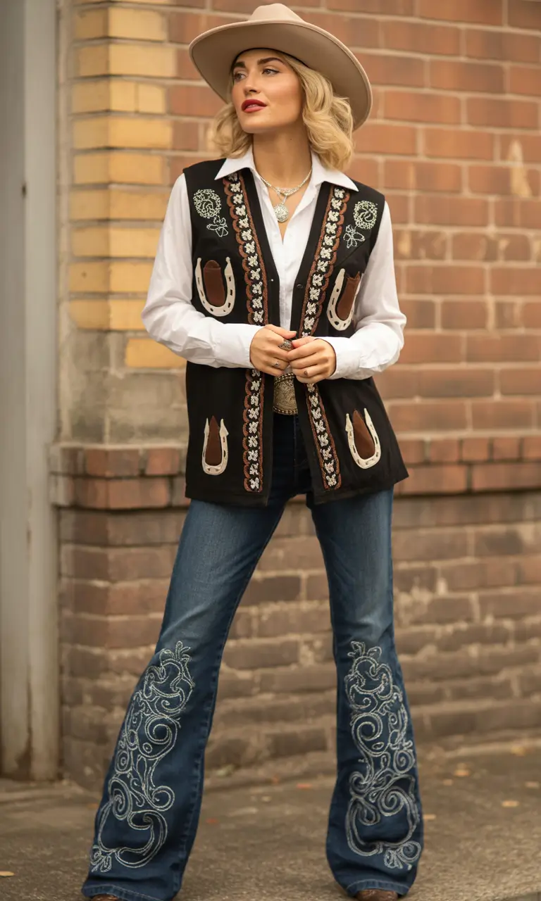 rodeo outfits Embroidered Western Heritage