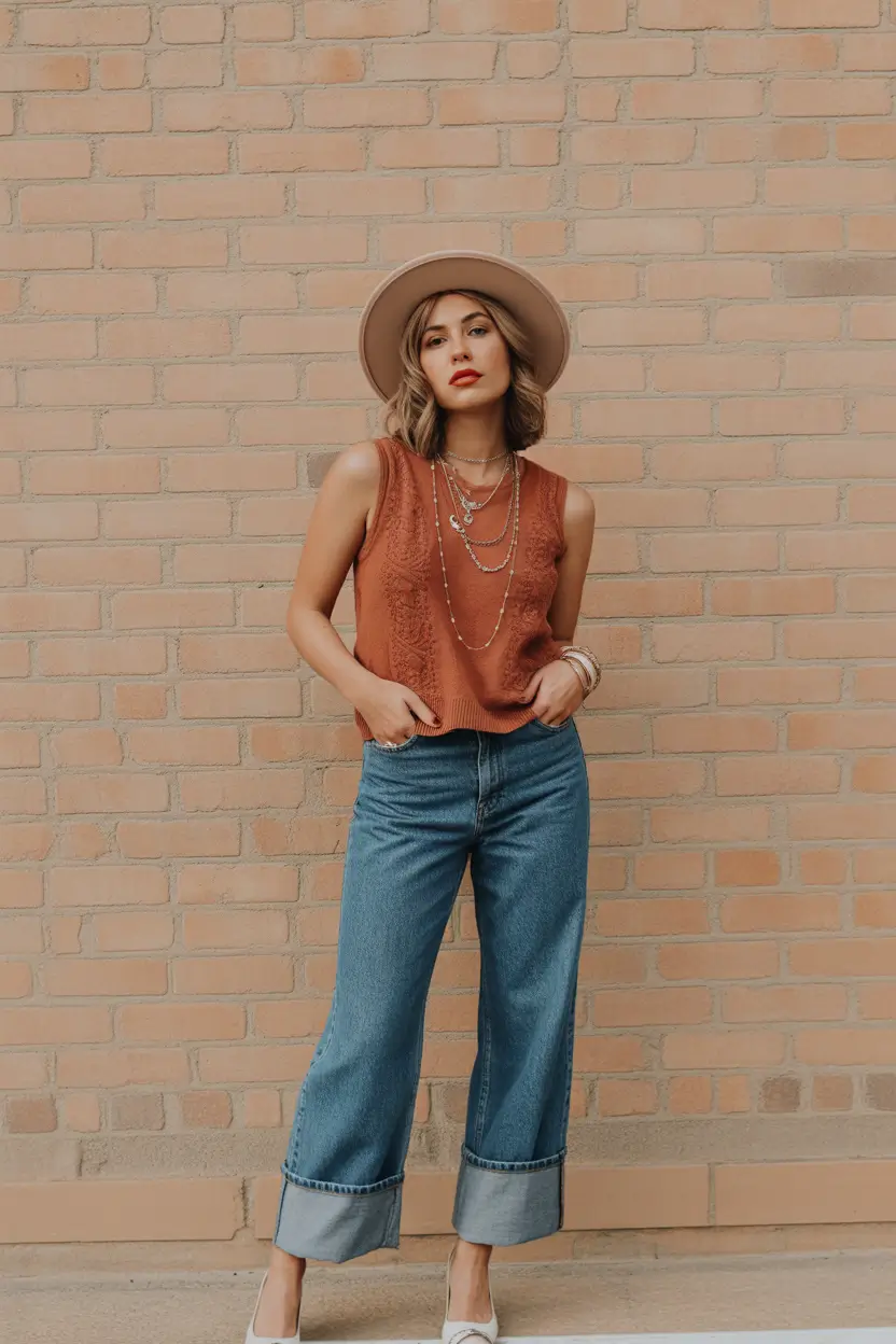 rodeo outfits Sunset Denim Ease
