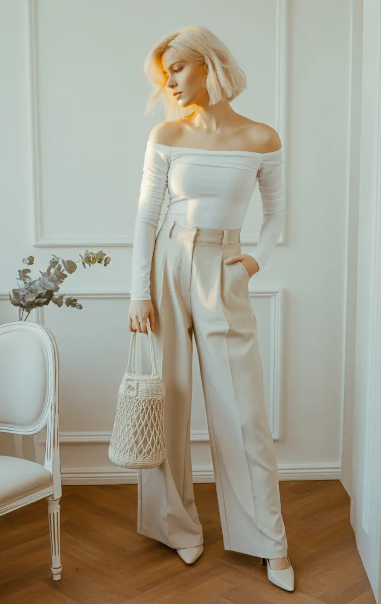 birthday outfits Soft monochrome minimalism for an elegant celebration