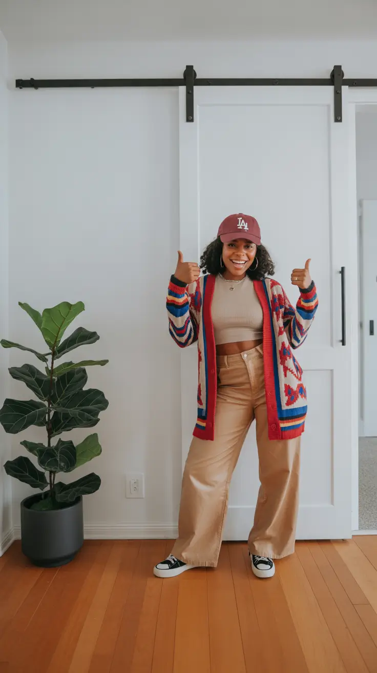 brunch outfits casual Effortless Cozy Layers for a Weekend Brunch