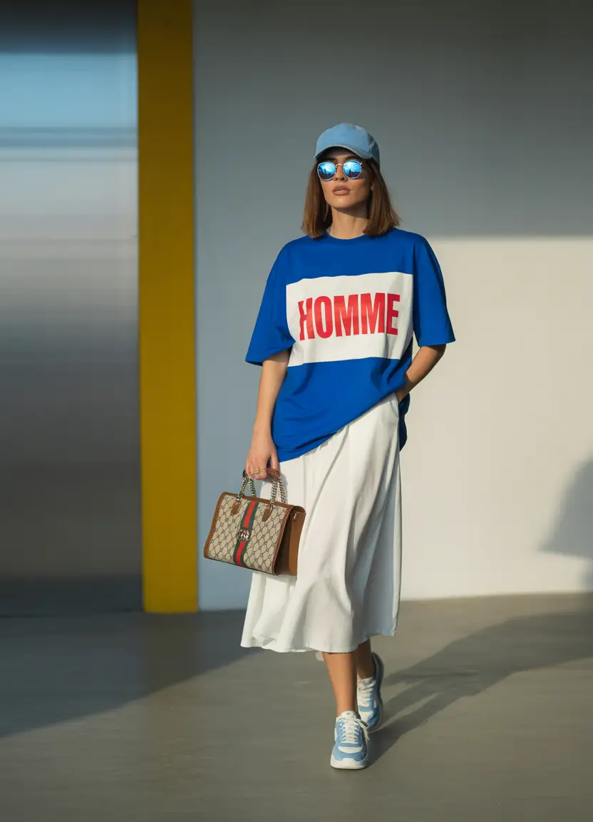 brunch outfits summer Sporty Feminine Vibes with a Designer Twist