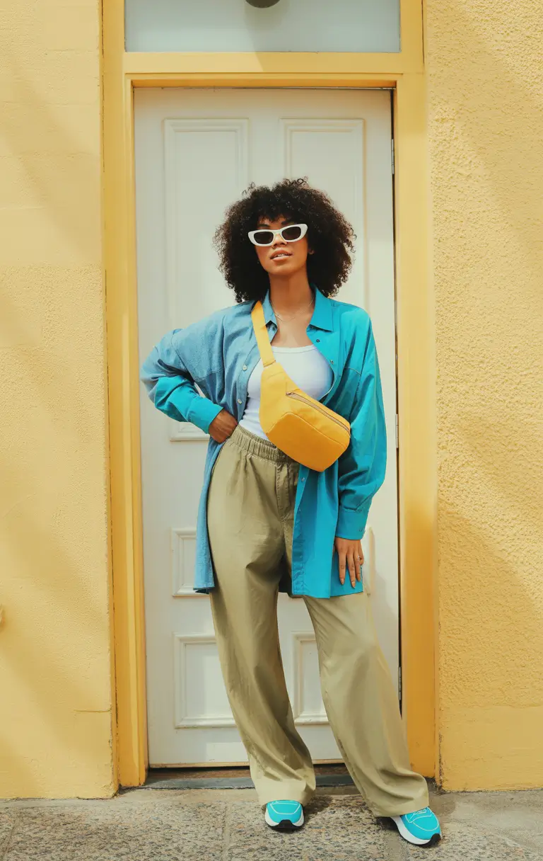 brunch outfits summer 2026 Sporty Cool for a Street Brunch