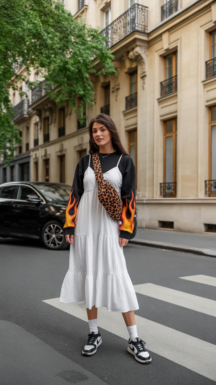 new york outfits Street Heat Bold Sweatshirts and Minimal Dresses