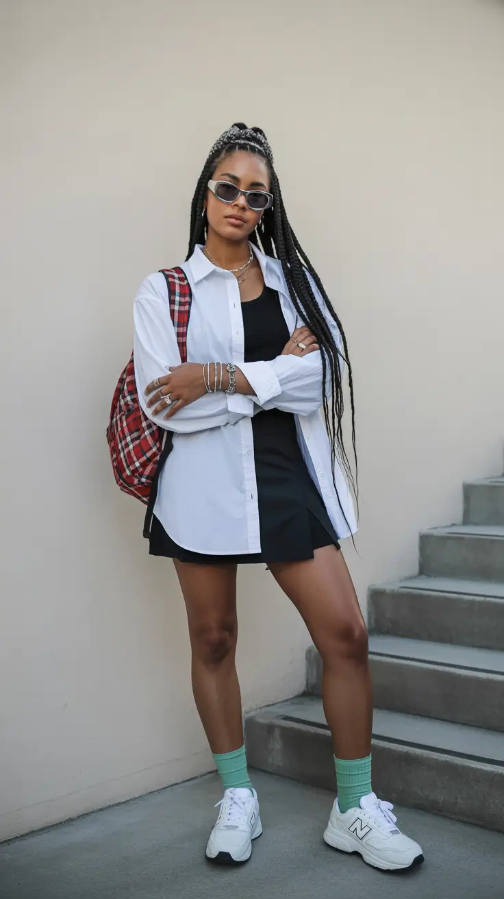 trendy outfits 2026 Modern Prep with a Confident Edge