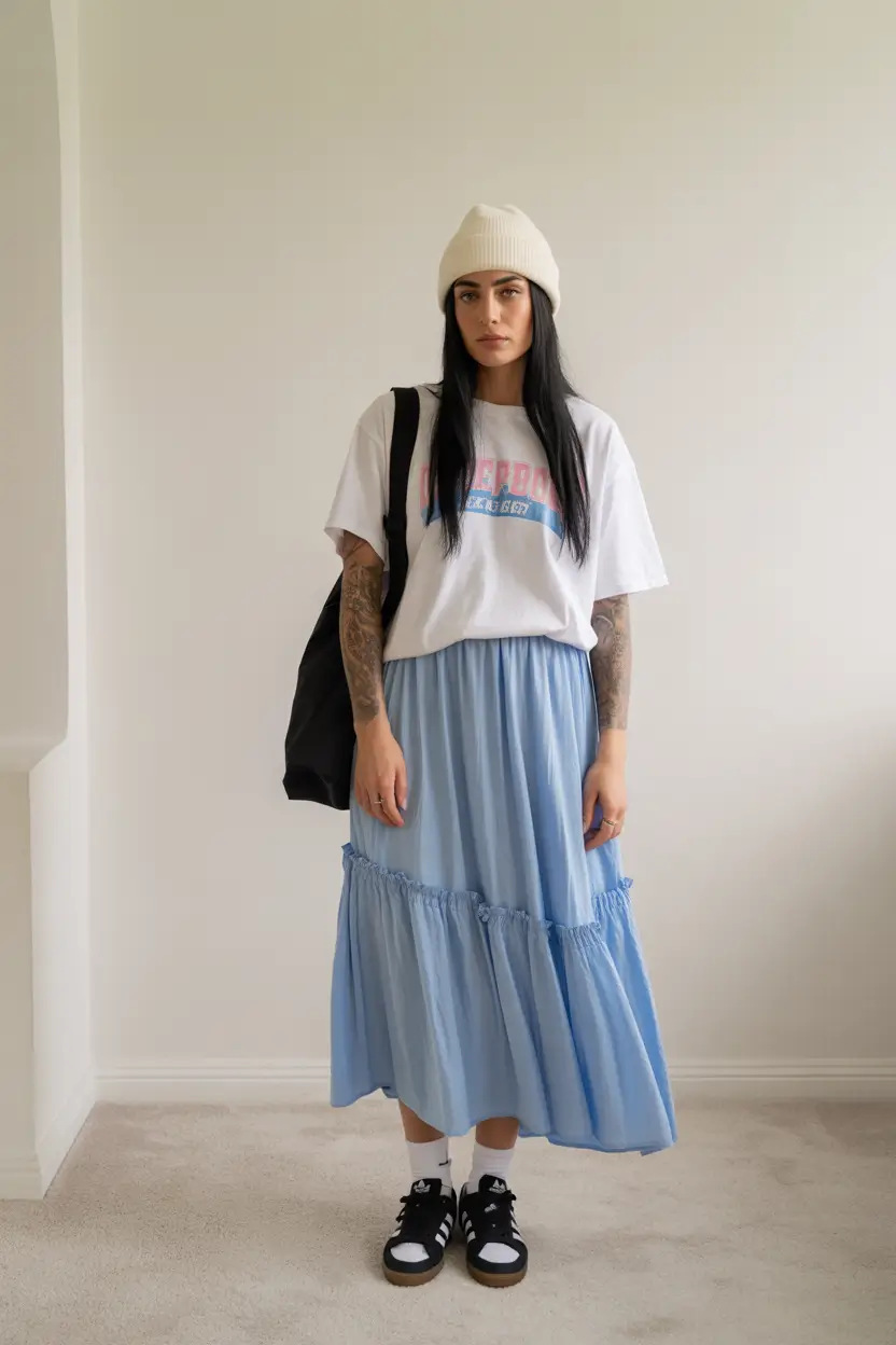 trendy outfits 2026 Pastel Streetwear with Soft Edge