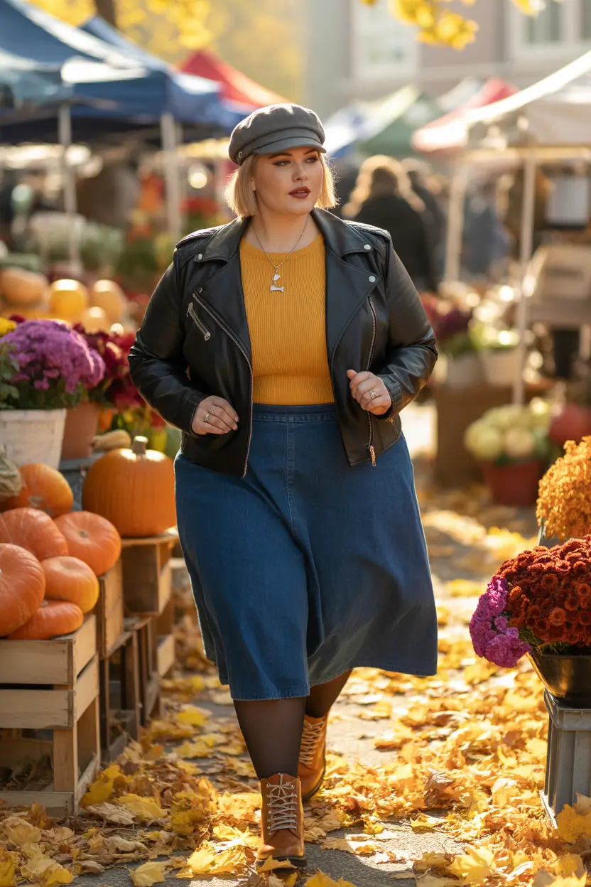 plus size outfits Market Day Chic